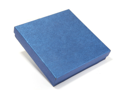 TIE BOX039  Self-made tie box  design net color collar box  order tie box  tie box supplier front view